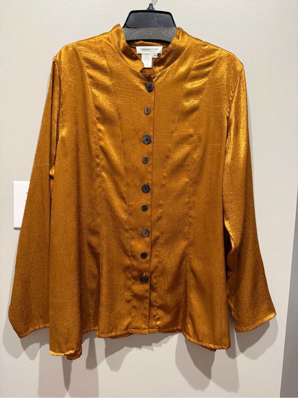 Coldwater Creek Button-Front Blouse